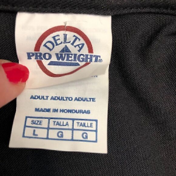 Semper Fi United States Marine Corps Black Graphic T-Shirt Men's Unisex Large - Picture 6 of 9